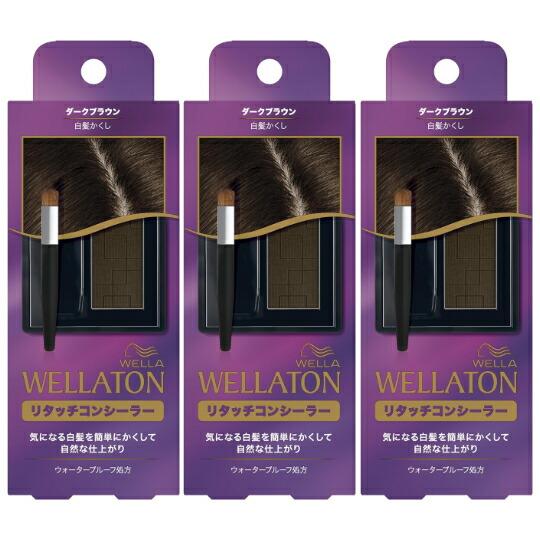 【まとめ買い3個セット】ウエラトーン リタッチコンシーラー ダークブラウン (白髪かくし) 東京南倉庫 まとめ買い3個セット】ウエラトーン リタッチコンシーラー ダーク