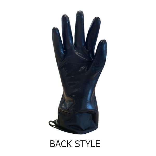 スキー・スノーボード用グローブ 黒 40℃対応】 BLACK SNOWMAN 防寒手袋 スノーグローブ カフ付き #1440 黒