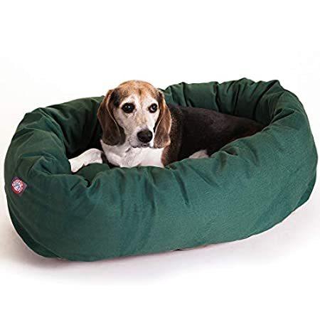 32 Inch Green Bagel Dog Bed By Majestic Pet Products 並行輸入品 本物