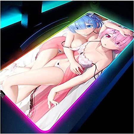 送料無料 ゲーミングマウスパッド Trend Storeの送料無料 ゲーミングマウスパッド キーボード Re Zerorgbアニメ マウスパッドかわいい大型ゲームledライトコンピューターキーボードパッドバックライトpcゲーマーマウ B09pg5hl46 キーボード Trend Store