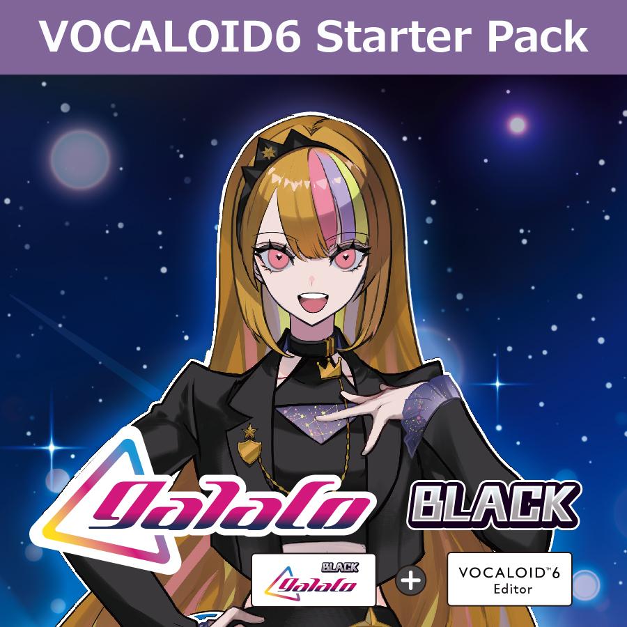 正規品】 INTERNET VOCALOID6 Starter Pack galaco BLACK ダウンロード