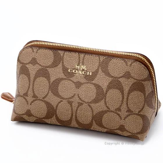コーチ ポーチ F Ime74 Coach Pvc 化粧ポーチ コスメケース 人気ショップが最安値挑戦 シグネチャー アウトレットコーチ