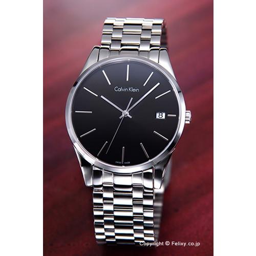 カルバンクライン 腕時計 メンズ K4N21141 CK Time (シーケー タイム) ブラック :wacal0271-k4n21141