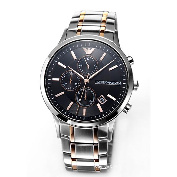 速くおよび自由な EMPORIO ARMANI メンズ腕時計 エンポリオ アルマーニ