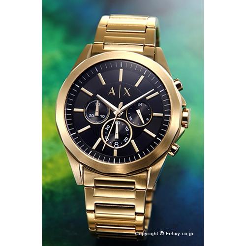 アルマーニ エクスチェンジ Armani Exchange 腕時計 メンズ ブラック ゴールド Ax2611 Waexe0150 Ax2611 トレンドウォッチ 通販 Yahoo ショッピング
