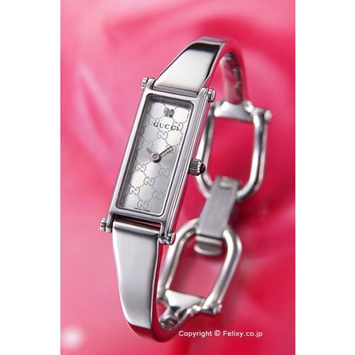 グッチ GUCCI 腕時計 レディース YA015563 1500シリーズ シルバーGG