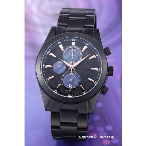 キャサリンハムネット 腕時計 メンズ KH23E8-B34 クロノグラフ2 バリエーション ブラック×MOP :wakat0067-kh23e8-b34:トレンドウォッチ - 通販