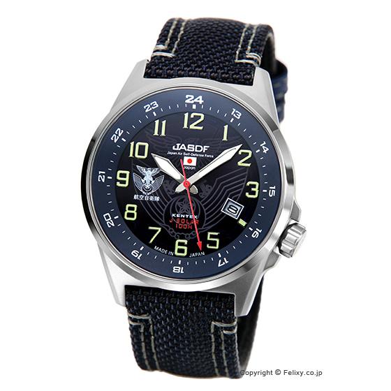 ケンテックス 腕時計 S715M-02 航空自衛隊モデル ネイビーブルー バリスティックナイロンベルト :waket0043-s715m-02