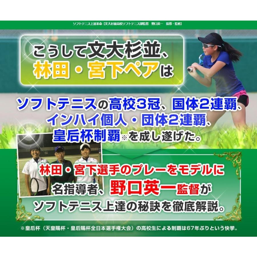 YONEX ソフトテニス上達革命DVD 文大杉並高校ソフトテニス部監督 YONEX ソフトテニス上達革命DVD 文大杉並高校ソフトテニス部監督