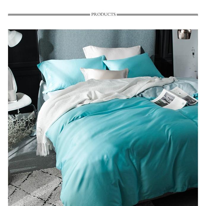 純色高級長綿布団カバー3点セット Flora12 (寝具/寝具カバー/ベッドリネン/ベッドカバー/シーツ/掛け布団カバー/ボックスシーツ/ピロケース/枕カバー) | ノーブルスパーク | 10