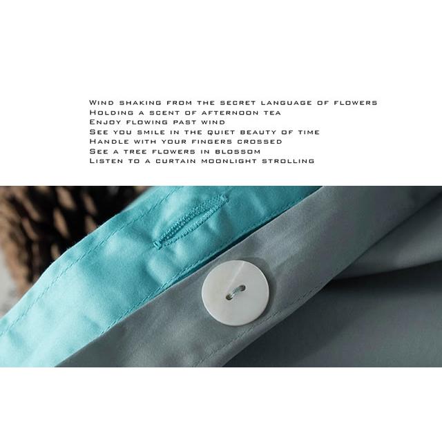 純色高級長綿布団カバー3点セット Flora12 (寝具/寝具カバー/ベッドリネン/ベッドカバー/シーツ/掛け布団カバー/ボックスシーツ/ピロケース/枕カバー) | ノーブルスパーク | 04