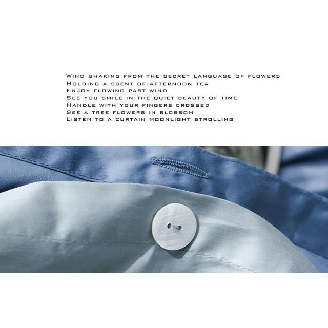 純色高級長綿布団カバー3点セット Flora13 (寝具/寝具カバー/ベッドリネン/ベッドカバー/シーツ/掛け布団カバー/ボックスシーツ/ピロケース/枕カバー) | ノーブルスパーク | 04