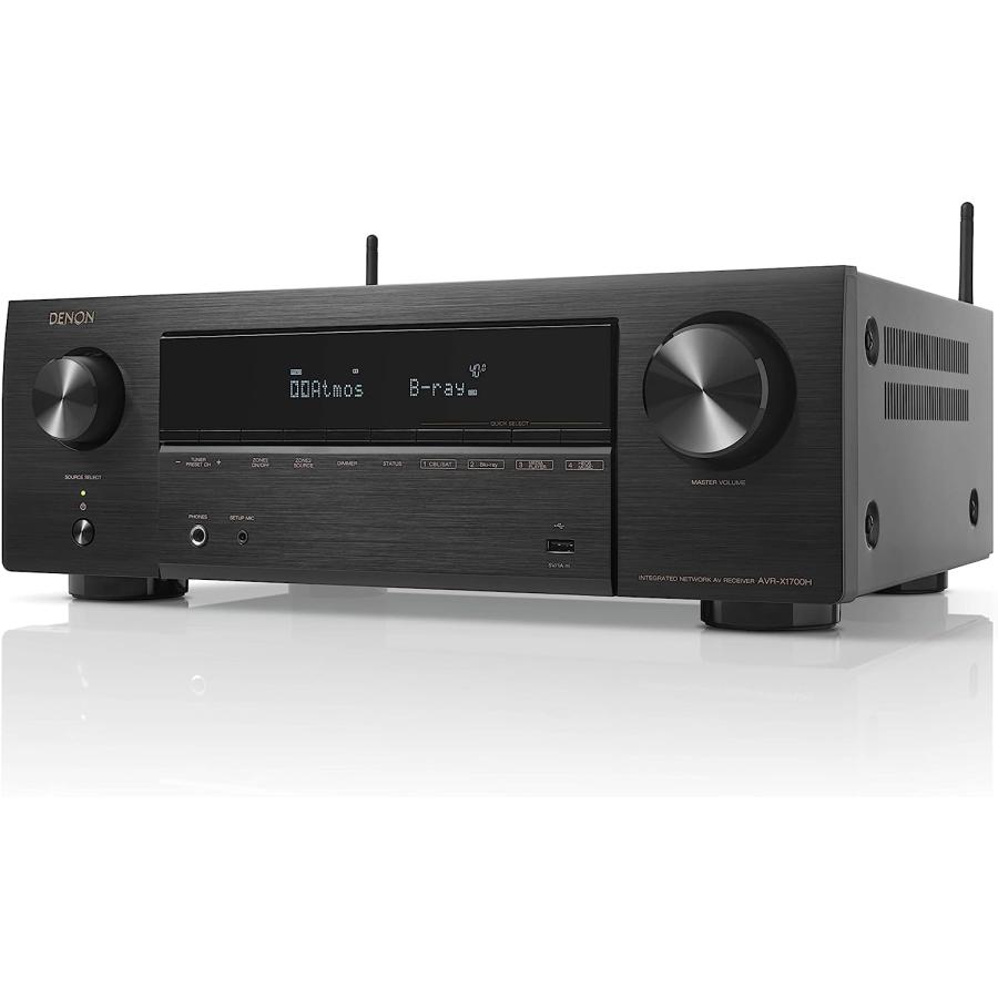 DENON（デノン） Denon AVR-X1700H AVサラウンドレシーバー 7.2ch 8K