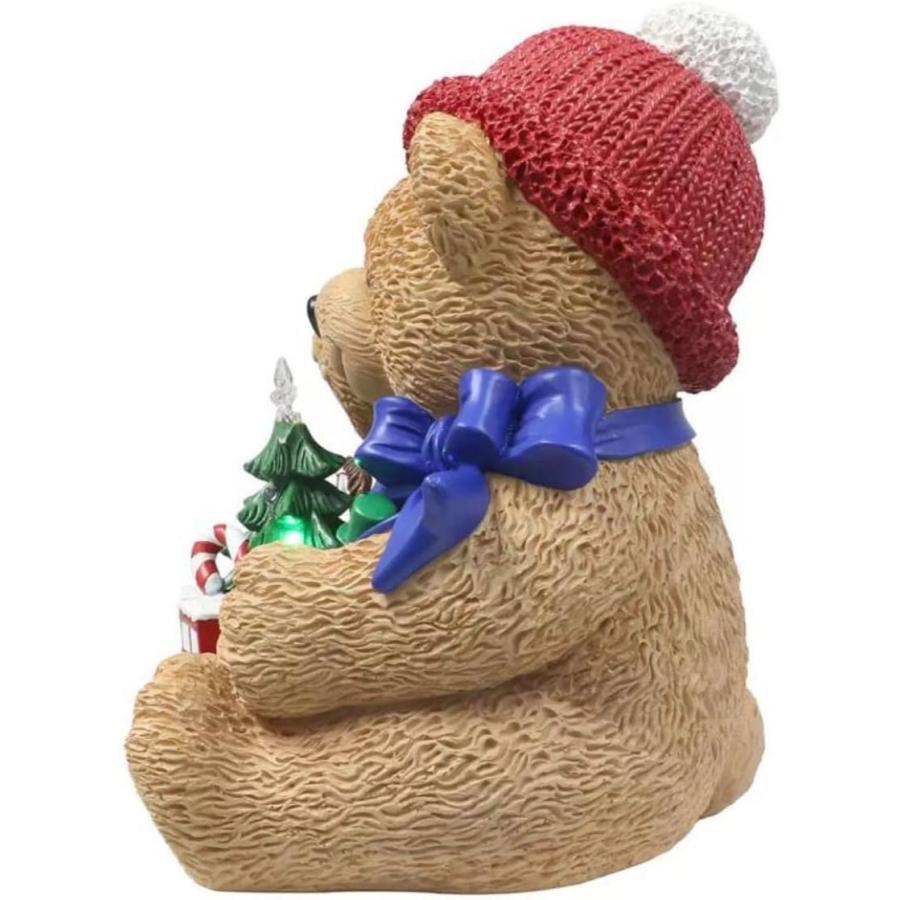 テディベア クリスマス デコレーション 高さ34cm 置物 人形 かわいい