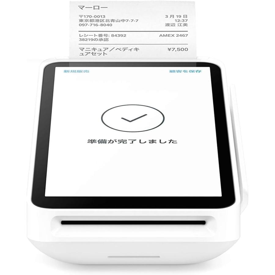 Square ターミナル|プリンター内蔵型、キャッシュレス決済端末