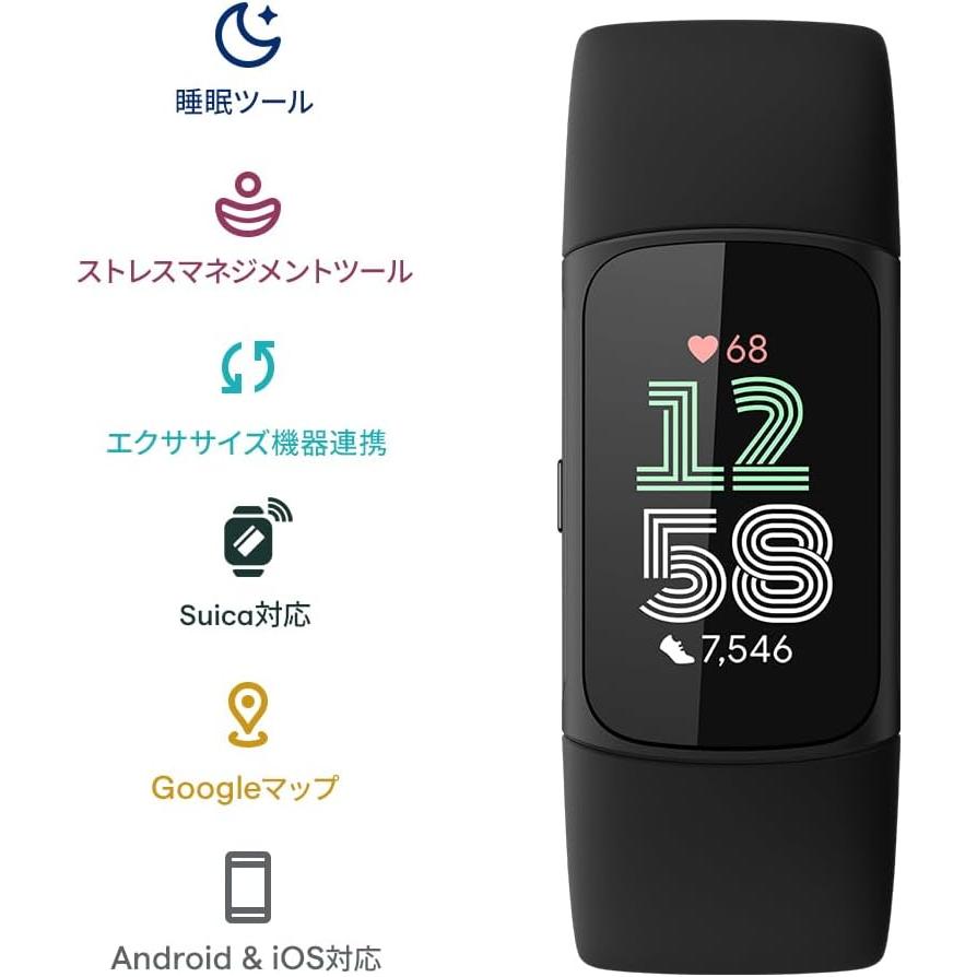 Fitbit Charge 【Suica対応】Fitbit 6 トラッカー