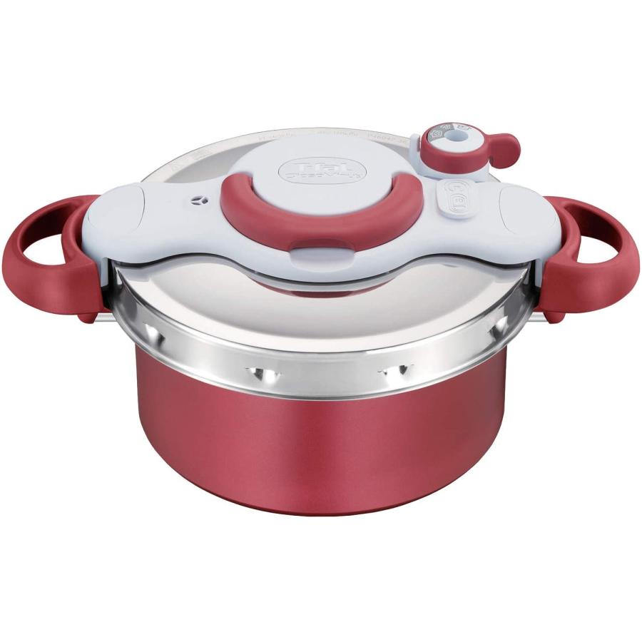 T-fal（ティファール） 圧力鍋 4.2L 2〜4人用 IH ガス火対応 カンタン