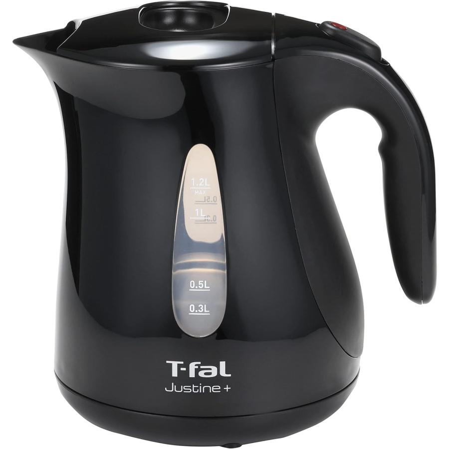 T-fal デジタルディスプレイ 電気ケトル 1L ブラック T-fal（ティファール） 電気ケトル 1.2L たっぷり大容量