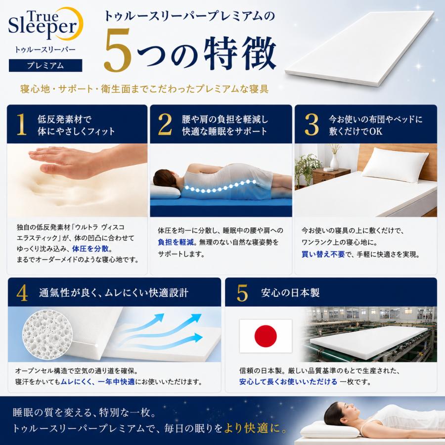 トゥルースリーパー（True Sleeper） 【新品訳あり特価】 プレミアム