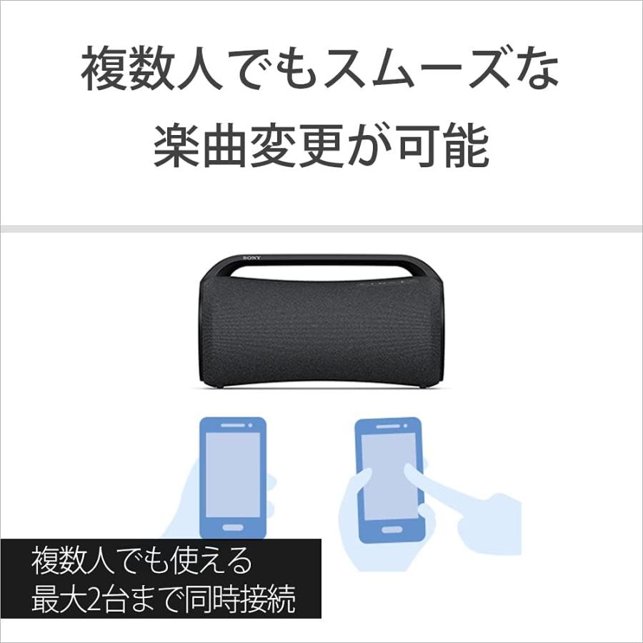 SONY（ソニー） 重低音スピーカー SRS-XG500 2021年モデル パッシブ