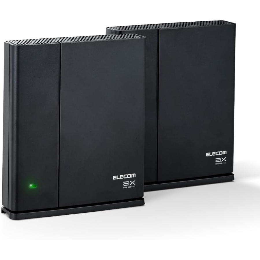 ELECOM（エレコム） WiFi 無線LANルーター + 中継器 Wi-Fi6 1201 + 574