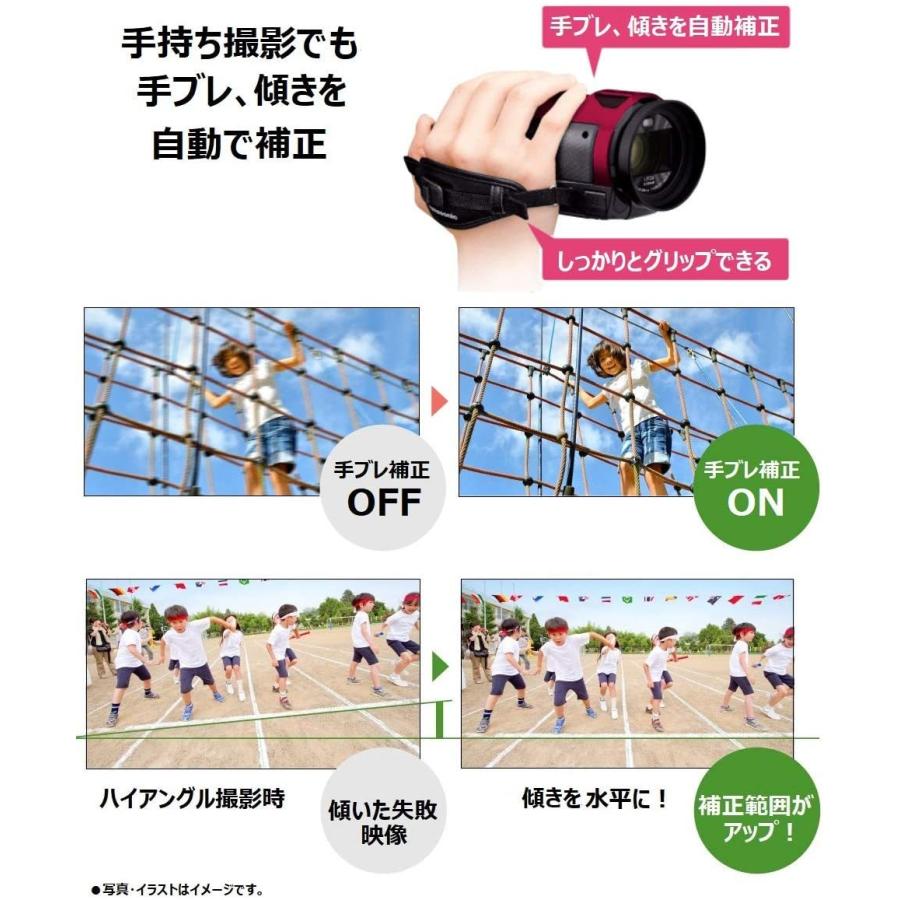 Panasonic（パナソニック） 4K ビデオカメラ VZX992M 64GB 光学20倍