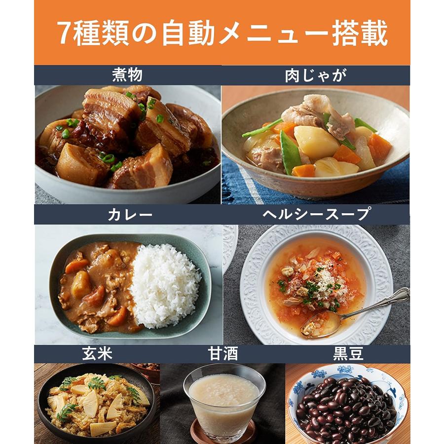 Panasonic（パナソニック） 電気圧力鍋 3L 圧力/低温/無水/煮込/自動
