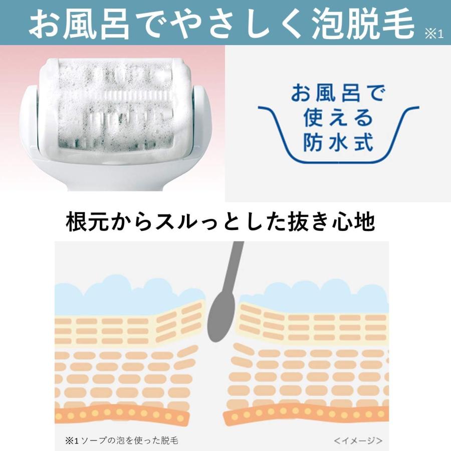 ソイエ パナソニック 脱毛器 ボディ用 アタッチメント2種 シルバー ES
