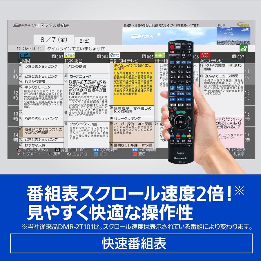 Panasonic（パナソニック） 500GB 2チューナー ブルーレイレコーダー
