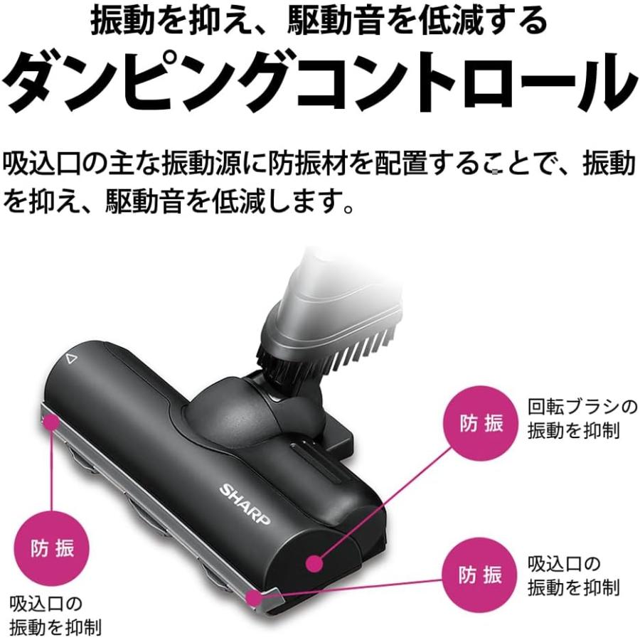 SHARP EC-KR1-B 充電式掃除機 ブラック シャープ RACTIVE Air EC-KR1-B [ブラック系] 価格比較 - 価格.com