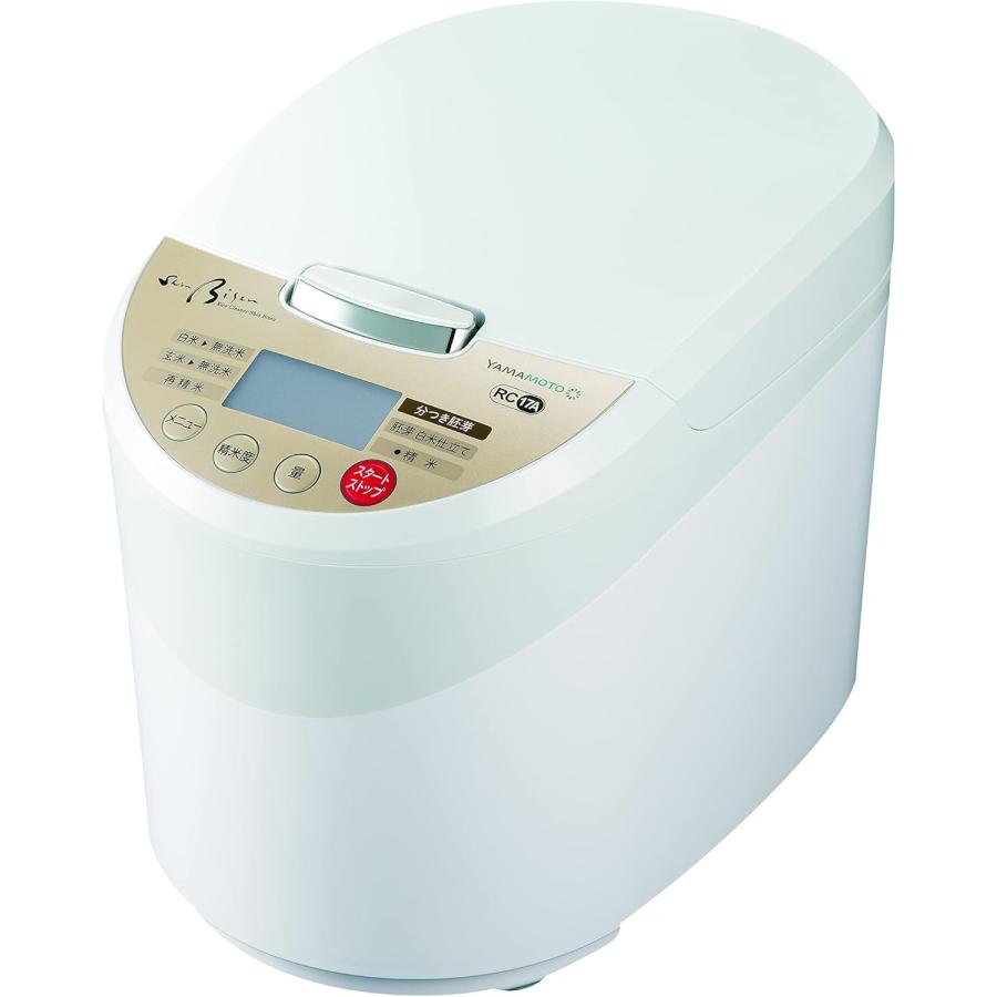 山本電気 精米機 家庭用 日本製 Shin Bisen 無洗米 分つき胚芽 簡単 