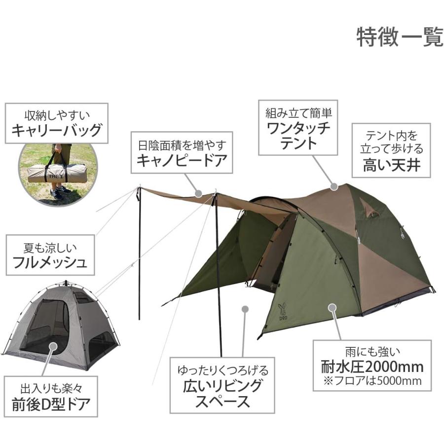 DOD（ディオーオーディー） DOD(ディーオーディー) ザ・ワンタッチ