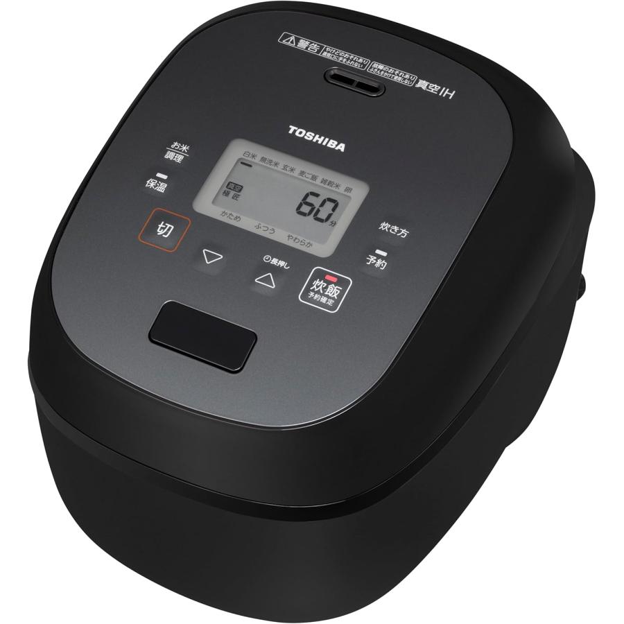 TOSHIBA（東芝） 炊飯器 炎匠炊き 1升 RC-18RWA(K) グランブラック
