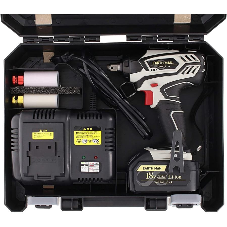 高儀 EARTH MAN infini-Link コードレスインパクトレンチ 18V 高儀 EARTH MAN infini-Link コードレスインパクトレンチ 18V