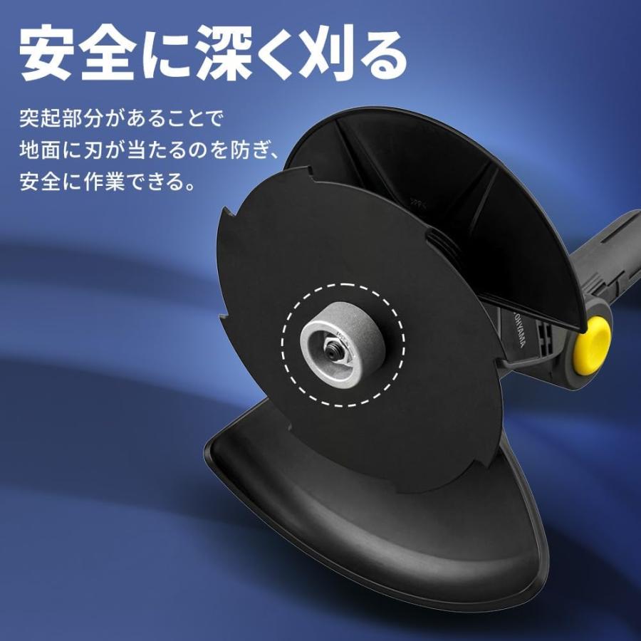 IRIS OHYAMA（アイリスオーヤマ） 草刈り機 充電式グラストリマー 金属