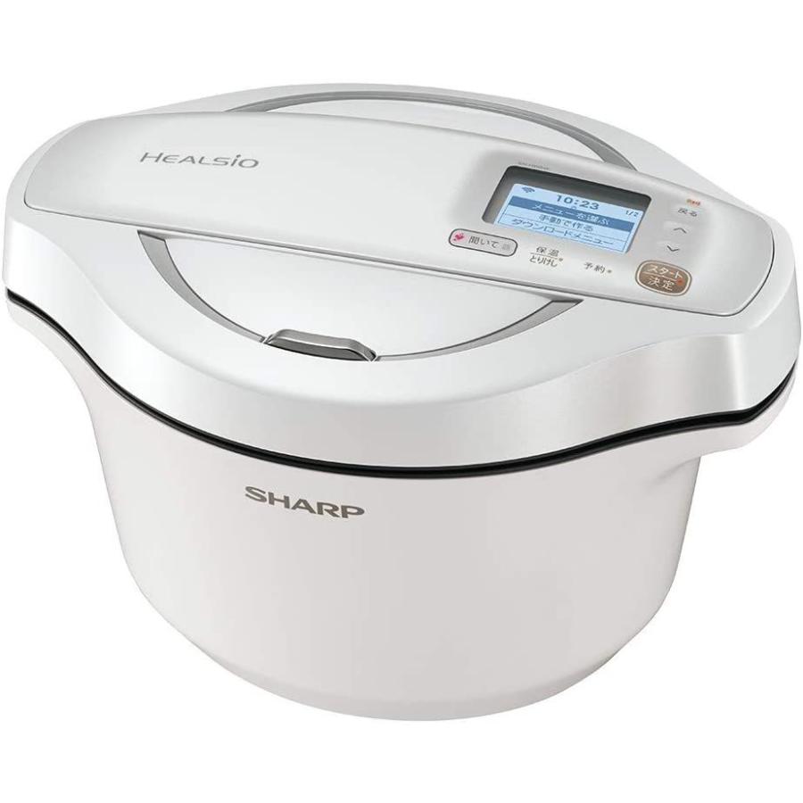 SHARP（シャープ） ヘルシオ ホットクック 電気調理鍋 無水鍋 2.4L 2~6