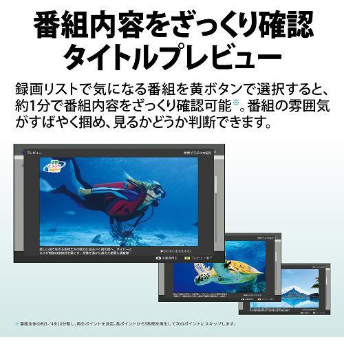 SHARP（シャープ） SHARP AQUOS 2TB 2番組同時録画 4K ブルーレイ