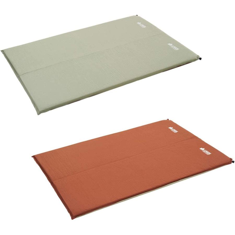 ロゴス （高密弾力）55セルフインフレートマット・DUO 72884180 楽ちんバルブ・高密弾力）55セルフインフレートマット・DUO|ギア|寝具