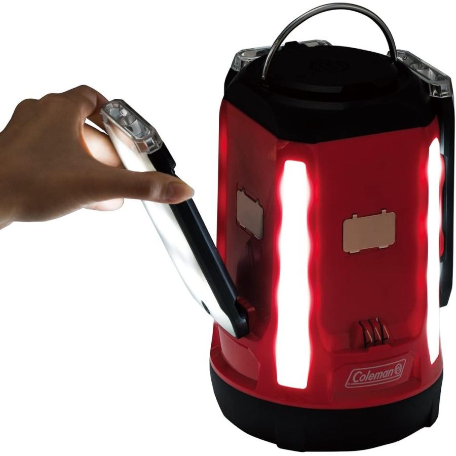 【動作品】coleman ランタン　セット Coleman コールマン 1/2サイズ用 200A LEDランタン電源ハック