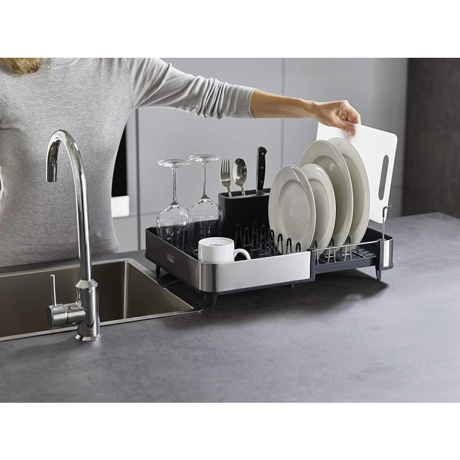 【未使用品】Joseph Joseph Extend Steel 水切りラック Joseph Joseph（ジョセフジョセフ） 水切りラック エクステンド