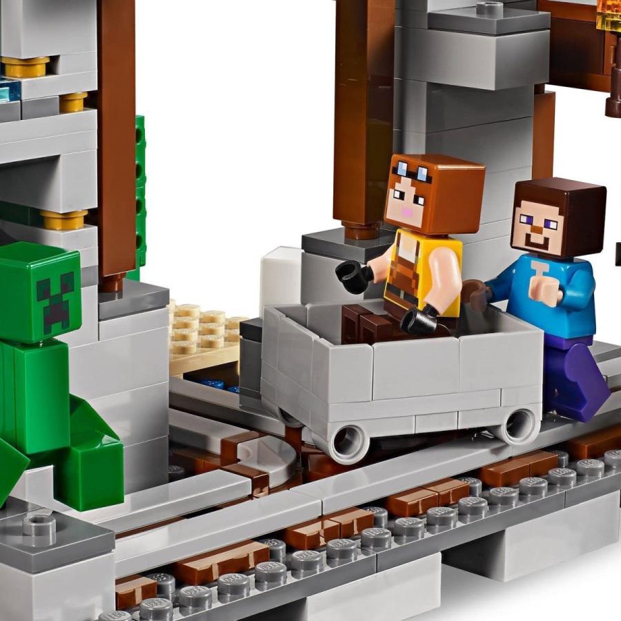 レゴ(LEGO) マインクラフト 巨大クリーパー像の鉱山 21155