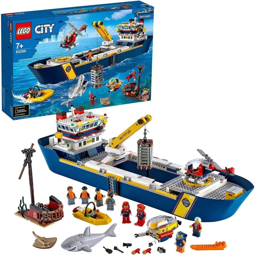 LEGO（レゴ） シティ 海の探検隊 海底探査船 60266 : 株式会社トレンド 