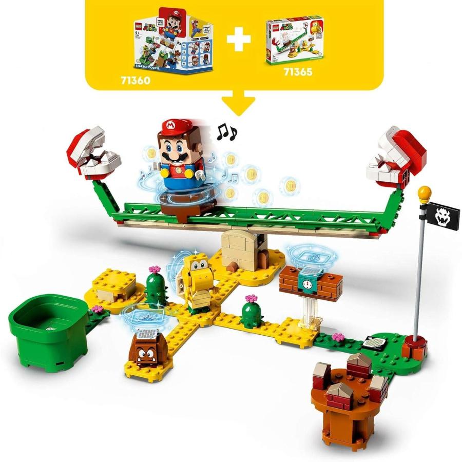 LEGO（レゴ） スーパーマリオ パックンフラワー の バランス
