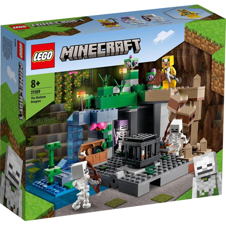 LEGO（レゴ） マインクラフト スケルトンの洞窟 ブロック 21189 : 株式 
