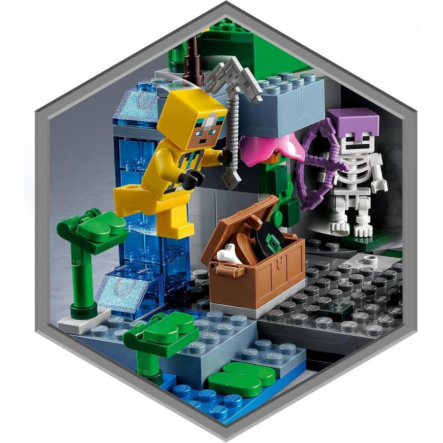 LEGO（レゴ） マインクラフト スケルトンの洞窟 ブロック 21189 : 株式