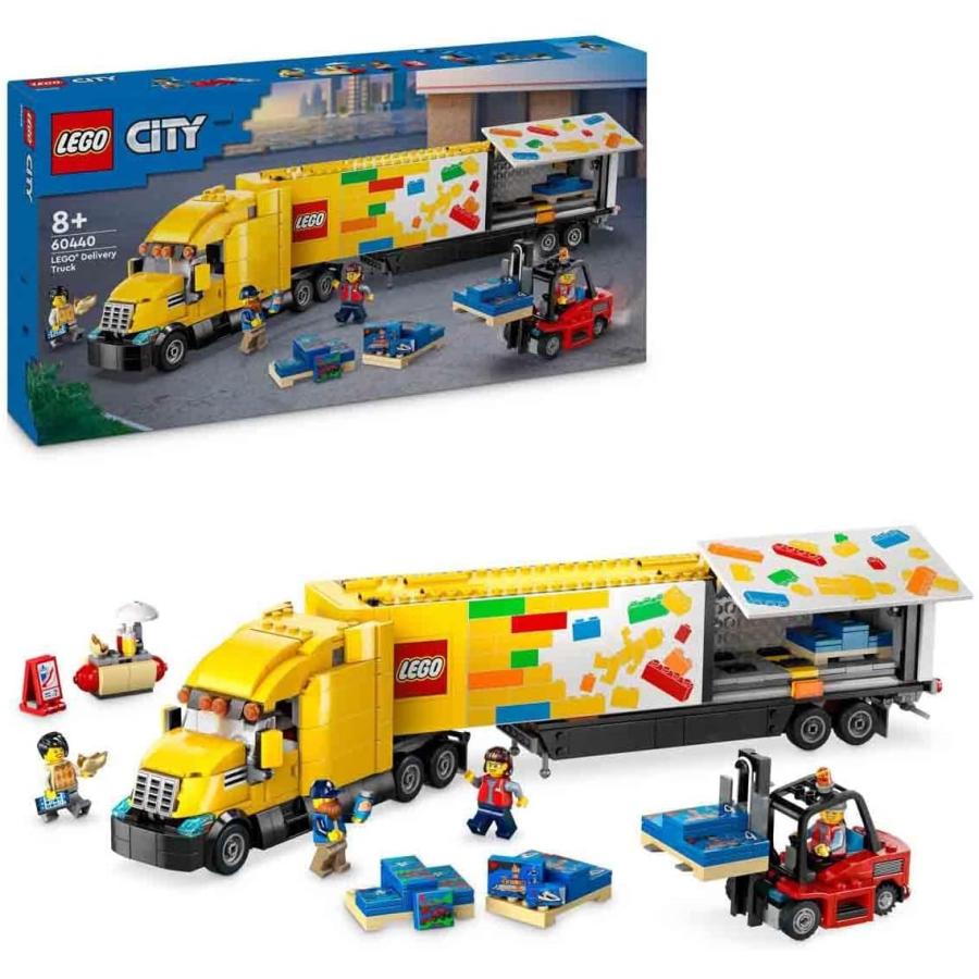 LEGO CITY レゴ（LEGO) シティ きいろの配送トラック 60440 8歳以上