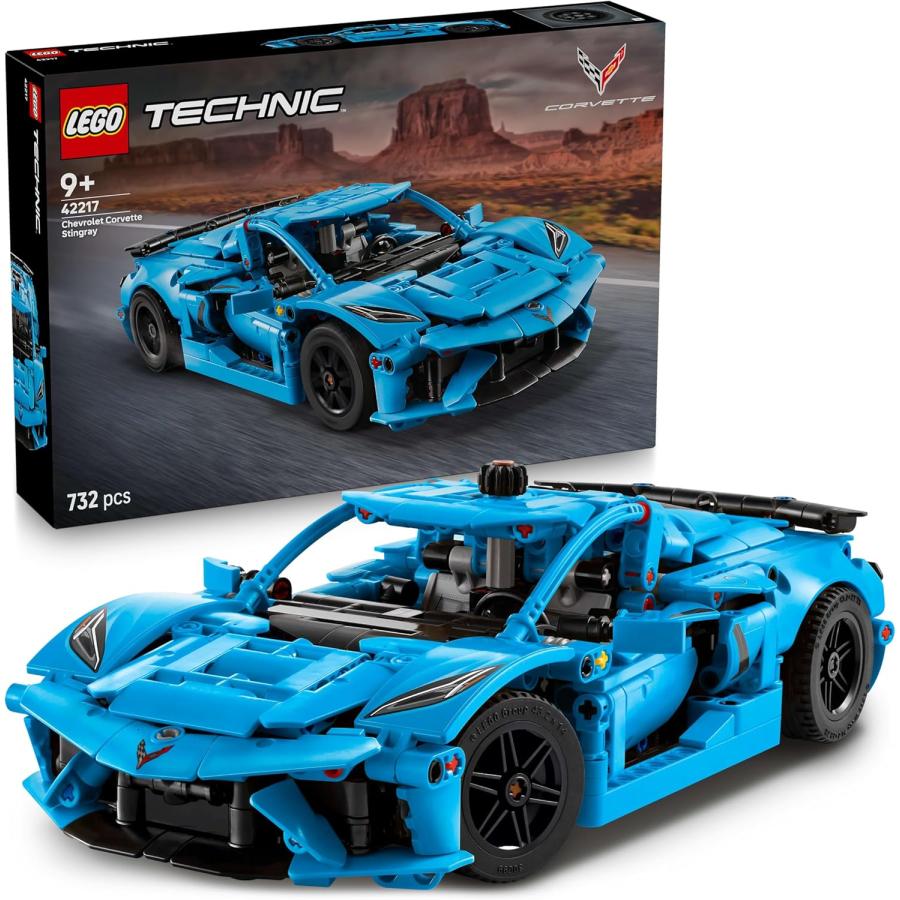 LEGO TECHNIC レゴ テクニック Chevrolet Corvette Stingray ブルー 