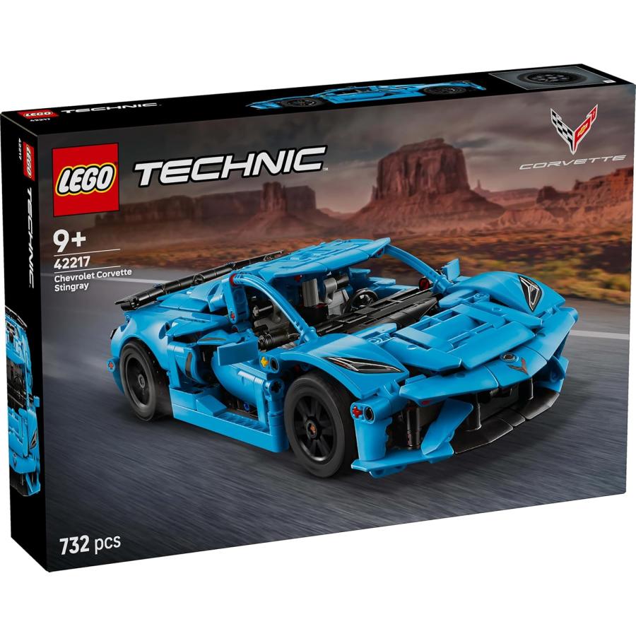 【特価！¥38000→】おもちゃまとめ売り　ラジコンカー LEGO TECHNIC レゴ テクニック Chevrolet Corvette Stingray＜ブルー