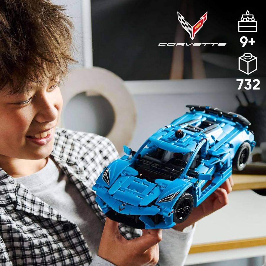 LEGO TECHNIC レゴ テクニック Chevrolet Corvette Stingray ブルー