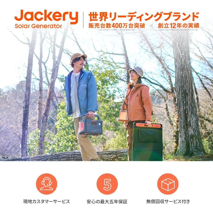 Jackery ポータブル電源 600 Plus 632Wh 定格出力800W 瞬間最大1600W コンパクト 60分急速充電 UPS機能 ジャクリ_8